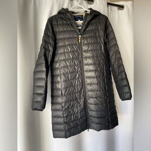 Hudson’s Bay Black long Puffer Coat SIZE M